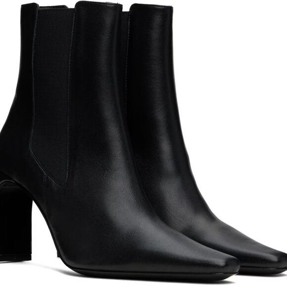 STAUD WALLY ANKLE HIGH HEEL BOOT BLACK - BRAND NEW IN BOX WITH TAG - Picture 6 of 7